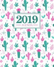 Tapa de Agenda 2019 : 190 x 235 mm : Agenda 2019 semana vista español : 160 g/m²