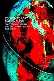 Tapa de Contemporary Nationalism