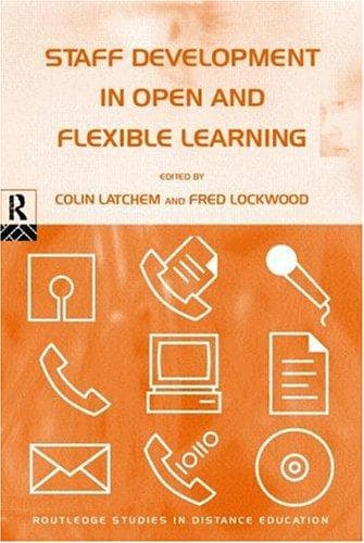 Tapa de Staff development in open and flexible learning