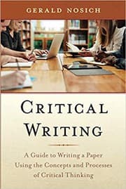 Tapa de Critical Writing