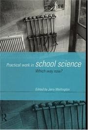 Tapa de Practical work in school science