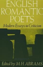 Tapa de English romantic poets