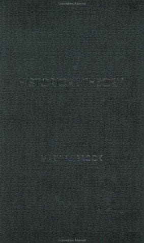 Tapa de Historical theory