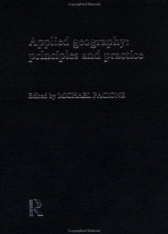 Tapa de Applied Geography