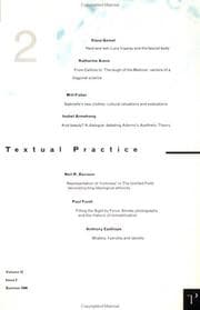 Tapa de Textual Practice (Textual Practice , Vol 12, No 2)