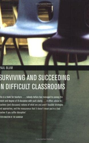 Tapa de Surviving and succeeding in difficult classrooms