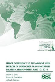 Tapa de Senior Conference 50, The Army We Need
