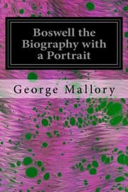 Tapa de Boswell the Biography with a Portrait