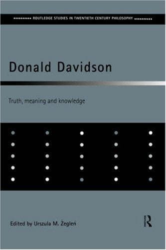 Tapa de Donald Davidson
