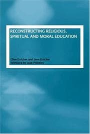 Tapa de Reconstructing Religious, Spiritual and Moral Education
