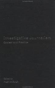 Tapa de Investigative Journalism