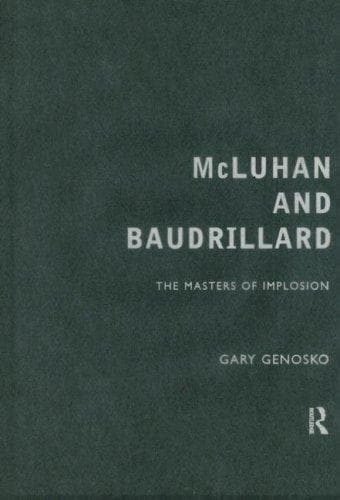 Tapa de McLuhan and Baudrillard