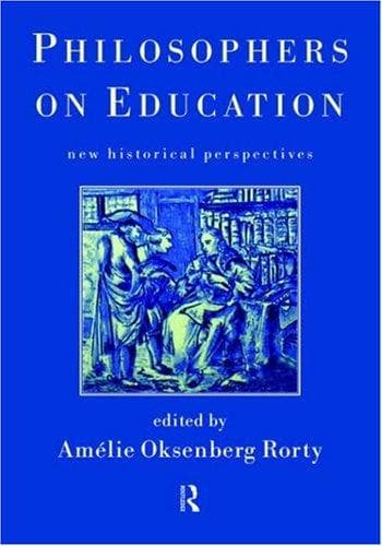 Tapa de Philosophers on education