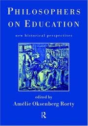 Tapa de Philosophers on education