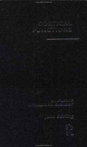 Tapa de Cortical Functions (Routledge Modular Psychology)