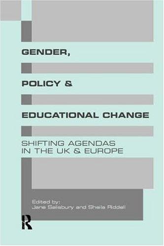 Tapa de Gender, Policy and Educational Change