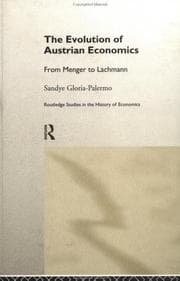 Tapa de Evolution of Austrian Economics