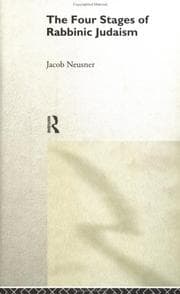 Tapa de The four stages of rabbinic Judaism