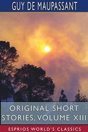 Tapa de Original Short Stories, Volume XIII