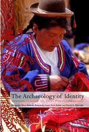 Tapa de ARCHAEOLOGY OF IDENTITY: APPROACHES TO GENDER, AGE, STATUS, ETHNICITY AND...; MARGARITA DIAZANDREU...ET AL
