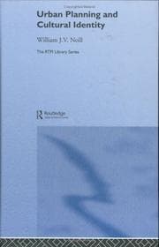 Tapa de Urban planning and cultural identity