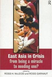 Tapa de East Asia in Crisis