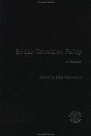 Tapa de British Television Policy