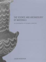Tapa de The science and archaeology of materials