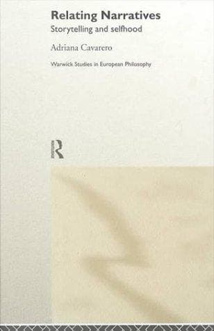 Tapa de Relating narratives
