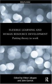 Tapa de Flexible Learning and Human Resource Development