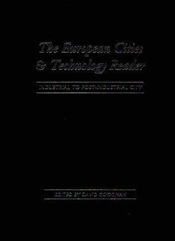 Tapa de European Cities and Technology Reader