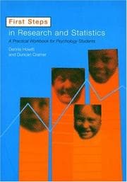 Tapa de First Steps In Research and Statistics
