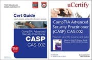 Tapa de CompTIA Advanced Security Practitioner CAS-002 Cert Guide, Pearson uCertify Course and uCertify Labs Bundle