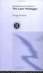Tapa de Routledge Philosophy Guidebook to the Later Heidegger (Routledge Philosophyguidebooks)
