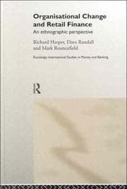 Tapa de Organizational Change in Retail Finance