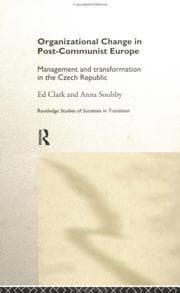Tapa de Organizational change in post-communist Europe