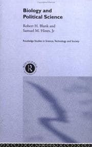 Tapa de Biology and Political Science (Routledge Studies in Science, Technology, and Society, 4)