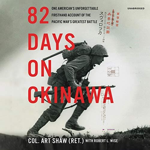 Tapa de 82 Days on Okinawa Lib/E