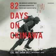 Tapa de 82 Days on Okinawa Lib/E