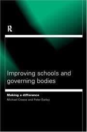 Tapa de Improving schools and governing bodies