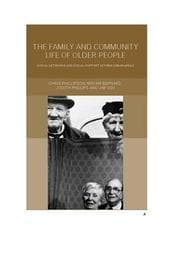 Tapa de The family and community life of older people