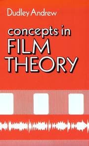 Tapa de Concepts in film theory