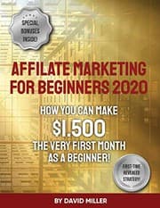 Tapa de Affiliate Marketing For Beginners 2020