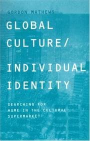 Tapa de Global culture/individual identity