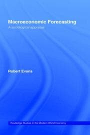 Tapa de Sociological Appraisal of Macroeconomic Forecasting