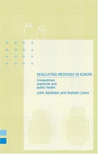 Tapa de Regulating Medicines in Europe