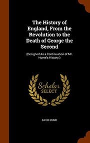 Tapa de The History of England, From the Revolution to the Death of George the Second