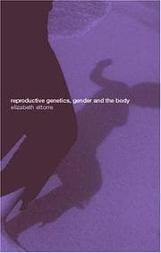 Tapa de Reproductive Genetics, Gender and the Body