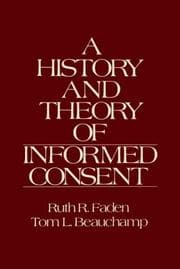 Tapa de A history and theory of informed consent