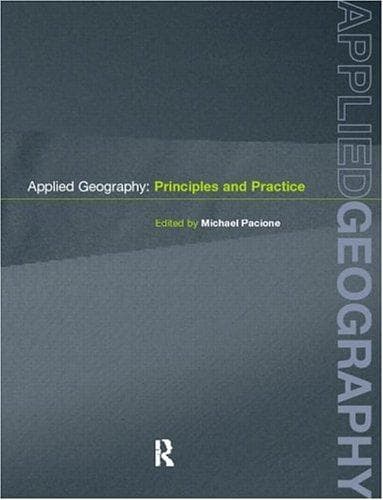 Tapa de Applied Geography
